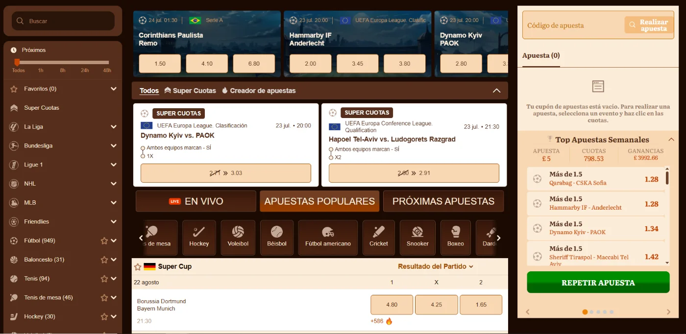 Apuestas Deportivas y eSports en Wild Robin